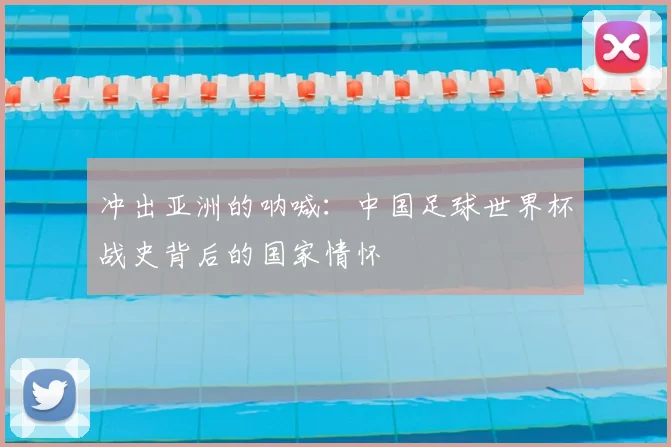 冲出亚洲的呐喊：中国足球世界杯战史背后的国家情怀